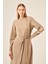 Kadın Zeus Elbise Beige 31206 3