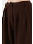 Pile Detaylı Wide Leg Yüksek Bel Geniş Paça Pantolon Bayan Pantolon 6522016 6