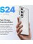 Samsung Galaxy S24 Için Crystal Armor Serisi Şok Emici Yumuşak Silikon Kenar Arkası Sert Polikarbonat Darbeye Dayanıklı Şeffaf Kılıf 3
