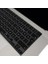 MacBook Türkçe‑q Klavye Koruyucu | Açık Pembe | Siyah| Şeffaf Silikon Kapak M1/m2/m3 Touch Id Uyumlu – Toz, Dökülme ve Çizilmelere Karşı Koruma Siyah 4