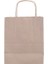 Kraft Kağıt Çanta 25 Adet 20x10x22 cm Büküm Saplı Doğal Renkli 3