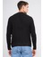Çetinkaya Mentality 5296 V Yaka 1/18 Akrilik Triko Hırka Siyah 4