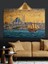 Tarihi Istanbul Boğaz Manzarası Dekoratif Kanvas - Mdf Ahşap Tablo 2