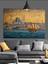 Tarihi Istanbul Boğaz Manzarası Dekoratif Kanvas - Mdf Ahşap Tablo 3