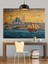 Tarihi Istanbul Boğaz Manzarası Dekoratif Kanvas - Mdf Ahşap Tablo 5