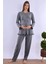 Füme Hamile Lohusa Pijama Takımı 2