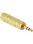Joes Td1 Kablo Jak Dönüştürücü Jack Gitar Çevirici Dişi 6.5mm - Erkek 3.5mm 2