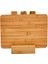 Home Standlı 3'lü Bambu Kesme Tahtası Seti – Hijyenik ve Dayanıklı Mutfak Kesim Panosu, Sebze ve Et Doğrama Için Ideal, Şık ve Fonksiyonel Tasarım 2