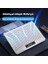 Icecoorel Alimünyum Hız Ayarlı Notebook Soğutucu 17INÇ / 7 Seviye Stand Ergonomik Stand/çift USB 3