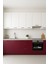 Mutfak Tezgah Dolap Mobilya ve Kaplama Folyosu Mat Bordo 61CMX3M 2