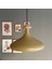 Bej Tekli Avize Topaç Ahşap Başlık Sarkıt Salon Mutfak Cafe Pastane Lamba Aydınlatma 1