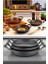 2 Takım 3'lü Döküm Granit Sahan Seti 18/20/22 Tava Seti Omlet Seti Küçük Tencere Seti 1