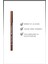 Silk Tattoo Liner Suya Dayanıklı Ipeksi Jel Göz Kalemi - 02 Espresso - Kahverengi (Işıltılı) 2