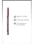 Silk Tattoo Liner Suya Dayanıklı Ipeksi Jel Göz Kalemi - 04 Deep Wine - Bordo (Mat) 2
