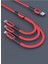 DC19 3ın1 USB Kablo 1.3m 3A - KIRMIZI-(5796) 1