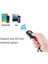 Cep Telefonu Bluetooth Kablosuz Uzaktan Kumandalı Monopod Selfie Çubuğu Deklanşör Otomatik Zamanlayıcı Ios Android Için (Yurt Dışından) 4