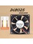 8cm Soğutma Fanı Pc Bilgisayar Kasası Dc 12V 0.3A Sessiz 8025 3pin Konnektör (Yurt Dışından) 2
