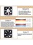 8cm Soğutma Fanı Pc Bilgisayar Kasası Dc 12V 0.3A Sessiz 8025 3pin Konnektör (Yurt Dışından) 4
