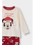Kız Bebek Disney Mickey & Minnie Yılbaşı Temalı Pijama Takımı Uzun Kollu Üst Uzun Alt F4595A525WN 3