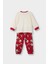 Erkek Bebek Disney Mickey & Minnie Yılbaşı Temalı Pijama Takımı Uzun Kollu Üst Uzun Alt F4585A525WN 4