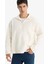 Relax Fit Yarım Fermuarlı Polar Sweatshirt F0448AX25AU 1