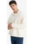 Relax Fit Yarım Fermuarlı Polar Sweatshirt F0448AX25AU 4