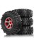 1/10 Rc Paletli Araç Trx4 D90 D110 Eksenel SCX10 Için 4 Parça 108 mm 1,9 Inç Beadlock Jant Lastik Seti (Yurt Dışından) 1