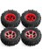 1/10 Rc Paletli Araç Trx4 D90 D110 Eksenel SCX10 Için 4 Parça 108 mm 1,9 Inç Beadlock Jant Lastik Seti (Yurt Dışından) 2
