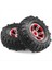 1/10 Rc Paletli Araç Trx4 D90 D110 Eksenel SCX10 Için 4 Parça 108 mm 1,9 Inç Beadlock Jant Lastik Seti (Yurt Dışından) 4