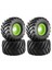 4 Adet 12 mm Altıgen Göbekli Rc Kamyon Lastiği ve Jantları 1/10 Stampede Hoss Yeşil Için 2,95 (Yurt Dışından) 1