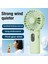 USB Taşınabilir Mini Fan Taşınabilir 3 Hızlı Hızlı Şarjlı Dijital Ekranlı Iç Mekan, Dış Mekan, Makyaj, Seyahat A (Yurt Dışından) 3