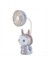 Mini Fan Karikatür Taşınabilir Gece Lambası USB Şarj Edilebilir Katlanabilir Küçük Masa Çalışma Masası Lambası C (Yurt Dışından) 1