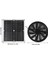 Güneş Paneli Fan Kiti 10 Inç 100 W Su Geçirmez Yuvarlak Havalandırma Kasası Egzozu Tavuk Kümesi Sera Kulübesi Için (Yurt Dışından) 4