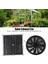 Güneş Paneli Fan Kiti 10 Inç 100 W Su Geçirmez Yuvarlak Havalandırma Kasası Egzozu Tavuk Kümesi Sera Kulübesi Için (Yurt Dışından) 5