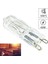 G9 Fırın Lambası Yüksek Sıcaklığa Dayanıklı Halojen Ampul Lamba Buzdolapları Fırınlar Fanlar Için 40W 500℃ Pin 220V (Yurt Dışından) 2