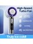 Turbo Fan 100 Hızı Ayarlanabilir Mini Kişisel Pil ile Çalışan Elektrikli Kirpik Taşınabilir El Tipi A (Yurt Dışından) 3