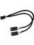 Hub, Lighting Node Core ve Icue Commander Core Xt Için 4 Pin Erkek - Dişi Fan Rgb Ayırıcı Kablo 5 Adet (Yurt Dışından) 2