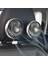 LED Işıklı 360° Ayarlanabilir Araba Vantilatörü USB Çift Kafa Soğutmalı Hava 3 Hızlı Otomatik Arka Koltuk Baş Desteği (Yurt Dışından) 2
