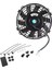 Evrensel 7 Inç 12V 80W 2100RPM Araba Klima Radyatör Soğutma Fanı Kanatlı Elektrikli Soğutma Kiti (Yurt Dışından) 1
