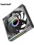 120MM Dijital Ekran Sessiz Kablosuz E Kasa Fanı Cpu Anakart Argb Işık Senkronizasyonu 4pın Pwm Normal (Yurt Dışından) 4