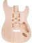 ST01-DT Bitmemiş El Işi Gitar Gövde Ihlamur Ağacı Elektro Gitar Gövde Gitar Namlu Yedek Parçaları 4