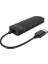 4 Port USB 2.0 Ultra Slim Çoklayıcı Hub, Siyah, FL02 2