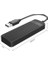 4 Port USB 2.0 Ultra Slim Çoklayıcı Hub, Siyah, FL02 3