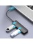 4 Port USB 2.0 Ultra Slim Çoklayıcı Hub, Siyah, FL02 4