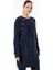 21586 Reglan Kollu Düğme Detaylı Mink Tunik 3