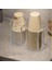 2x Kağıt Kupa Dispenser Kupa Tutucu Kupa Organizatörü Depolama Partisi Kupası Dispenser Ağız Garde Durulama Kupa Tutucu 23X13CM B (Yurt Dışından) 3
