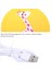 USB Karikatür Kupası Isıtma Isı Içecek Kupa Mat Içecek Sıcak Isıtıcı Kupa Coaster Zürafa (Yurt Dışından) 4