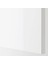 Enhet Mutfak Duvar Dolabı Beyaz Parlak Cila Beyaz 80 x 32 x 75 cm 2 Kapaklı 2