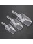 3 Pcs Palet Buz Sıyırıcı Şekli Plastik Kepçe - Şeffaf ve 20 Pc Kahve Kepçeleri/yeme Kaşısı Plastik Ölçüm Kaşıkları (Yurt Dışından) 4