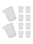 10PCS Silikon Ölçüm Kupaları 100 ml Silikon Kupalar Çubuk Olmayan Karıştırma Bardakları Dıy Tutkal Araçlar El Yapımı Zanaat Için (Yurt Dışından) 4